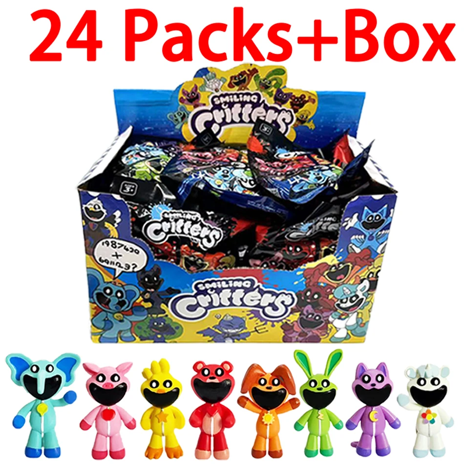 Anime Smiling Critters figures Mystery Box Blind Box Toys Gifts for Fans Adults Figure Decorative Kids birthday Christmas Gifts