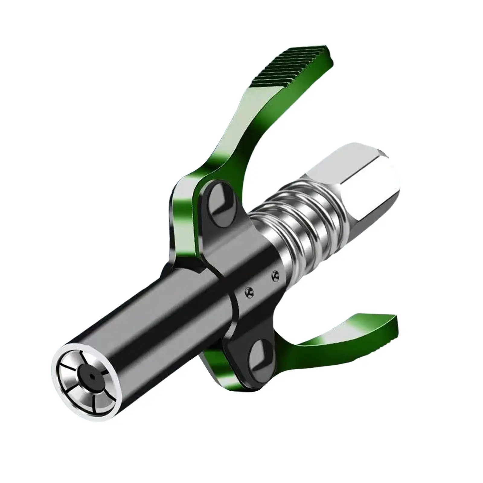 High Pressure greases Coupler Lock Clamp Type oil congestion Nozzle Metal Upgrade Easy to Push Double Handle Accessories Tip