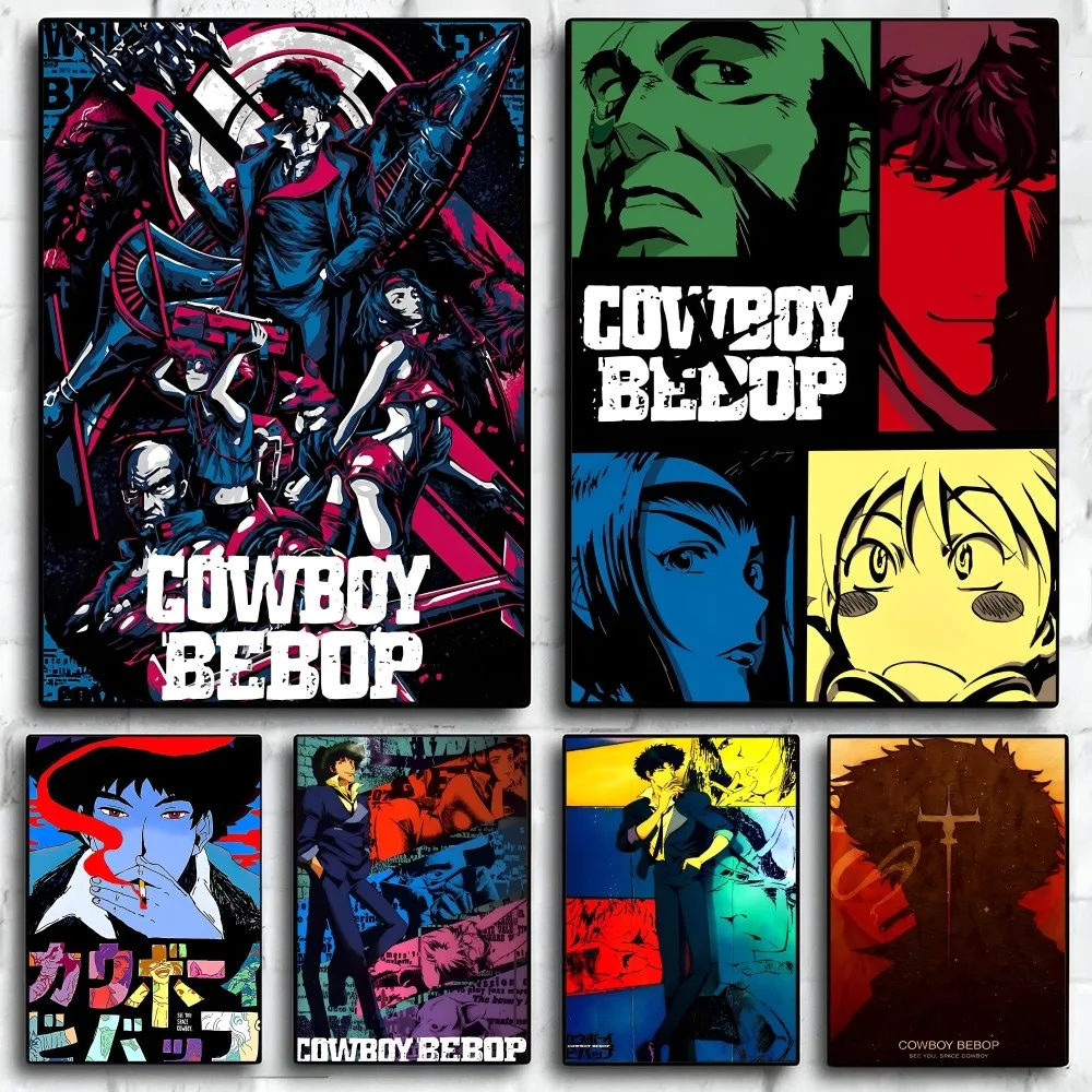 

C-Cowboy B-Bebop Poster Paper Print Home Living Room Bedroom Entrance Bar Restaurant Cafe Art Painting Decoration