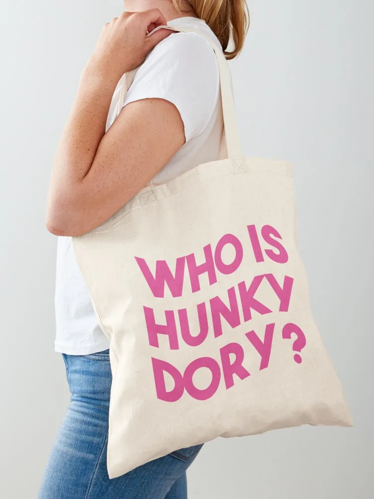 Who Is Hunky Dory? T-Shirt, Real Housewives of Beverly Hills T-shirt. Tote Bag large tote bag Canvas Tote Bag