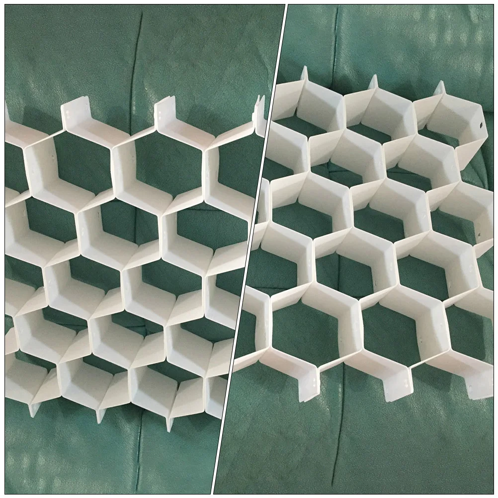 1 قطعة شبكة تخزين درج العسل منظم مدمج تخزين متعدد الأغراض لمستحضرات التجميل والقرطاسية والعناصر الصغيرة