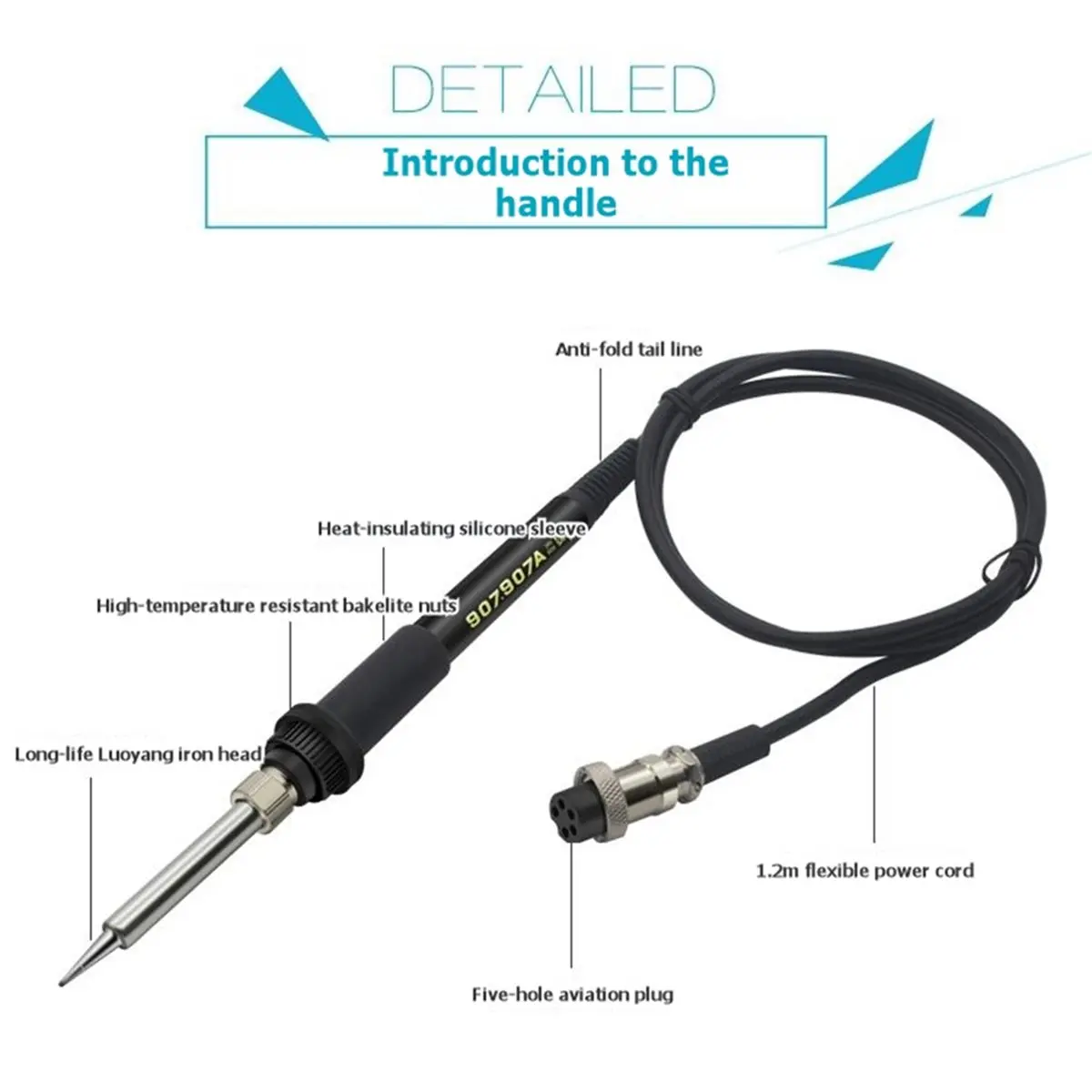 New Electronics 2 in 1 Soldering Station 750W with Hot Air Handle W/Soldering Iron Tip for Phone PCB IC SMD BGA Welding EU Plug