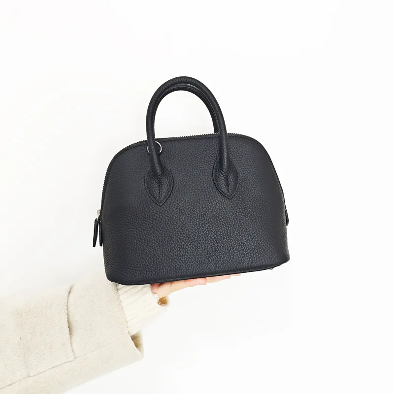 

Новое поступление, мини-сумка из воловьей кожи с верхним зерном — высококачественная универсальная сумка для боулинга из натуральной кожи, сумка через плечо/сумка через плечо.