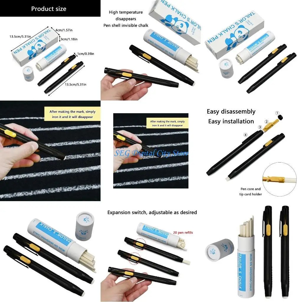 

U75B Disappear Sketching Tool Retractile Tip Denial Remainder Writing Instrument ABS Substance