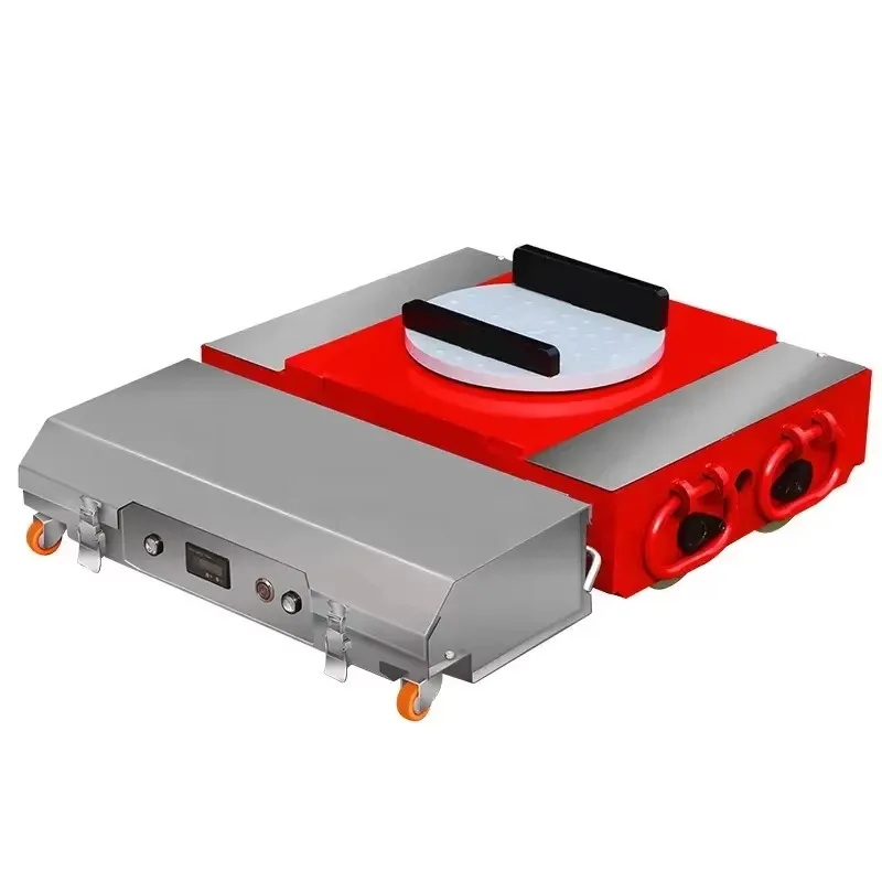 

Electric Tank Vehicle With Universal Wheel Ground Cargo Mover Trolley