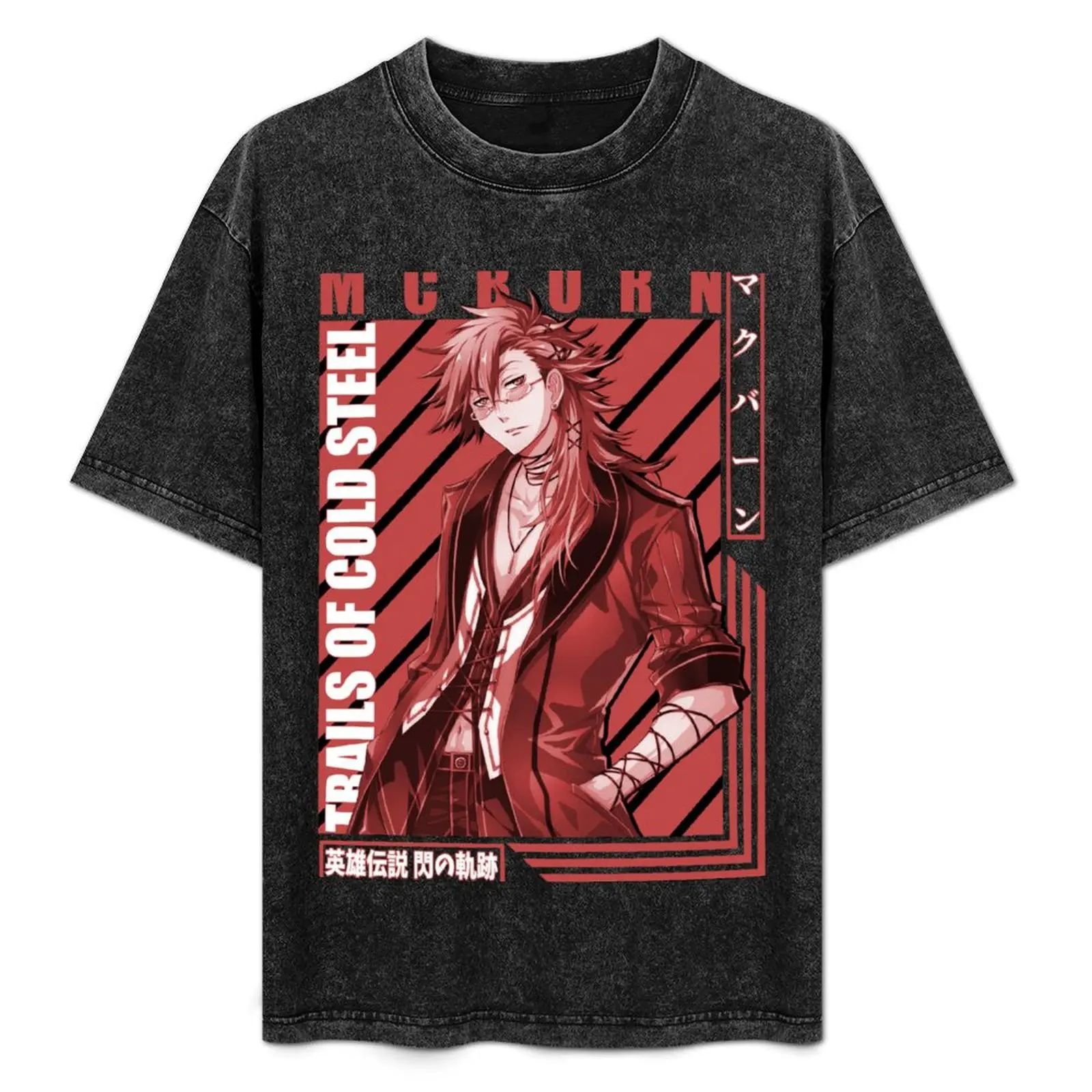 

Redmcburn character kiseki T-Shirt Big Size Short Sleeve Tee for Men