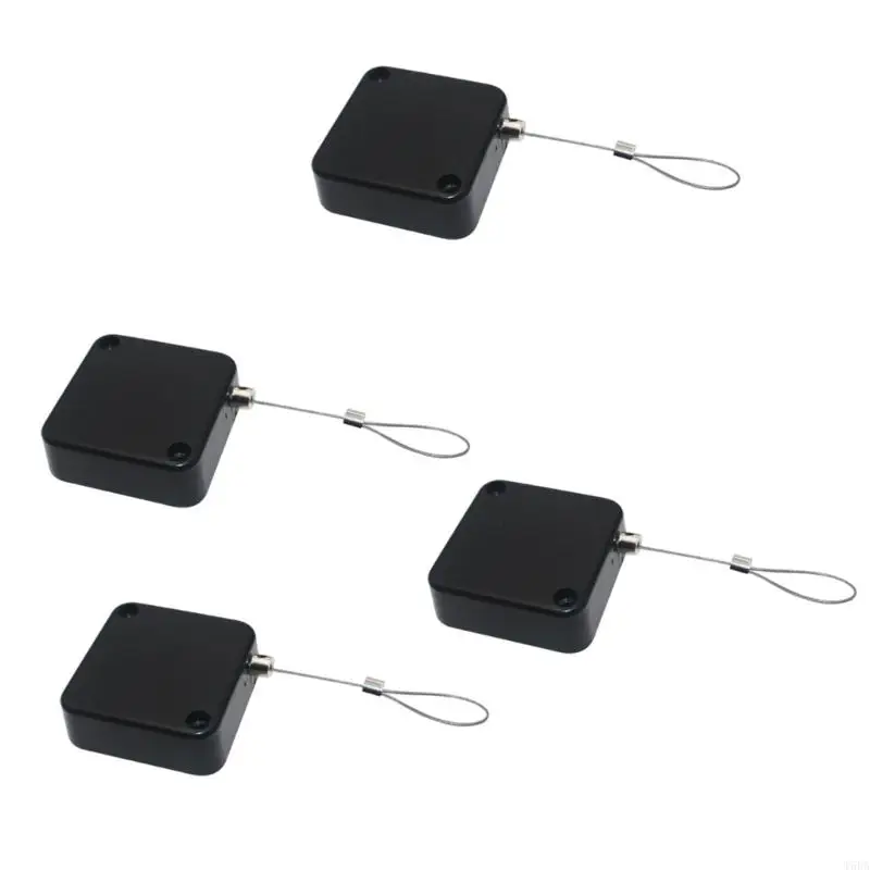 4Pcs Remote Control Tethers with Adjustable Leashes Never Lose Remote