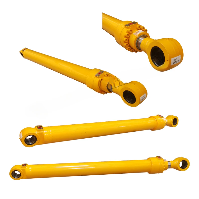 HR1   Excavator Hydraulic Cylinder Boom Cylinder for Volvo EC240B Lift Cylinder Tube Rod Construction Machinery Parts