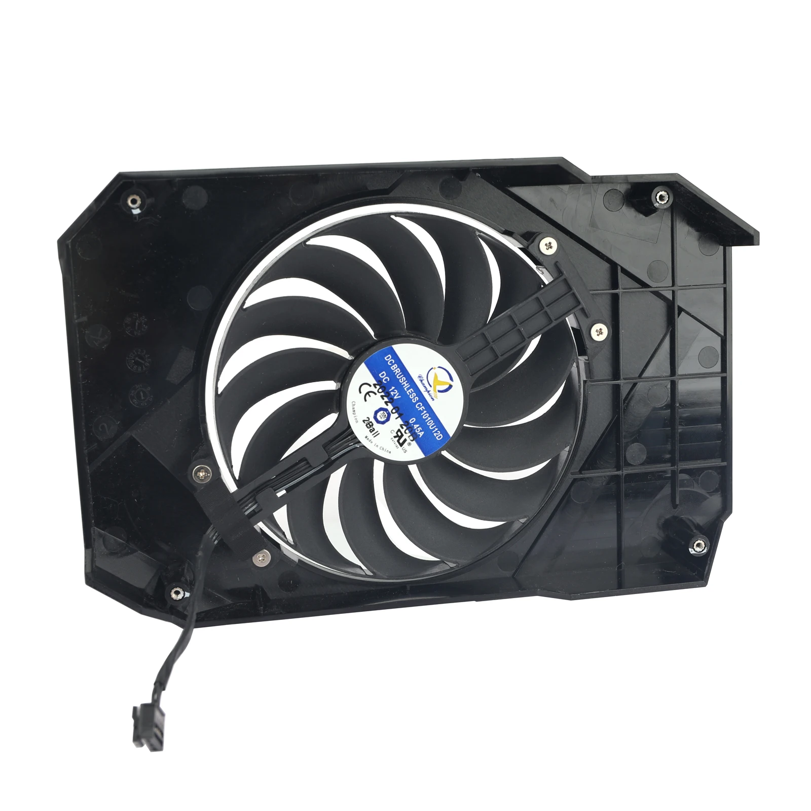 ASUS Phoenix RTX 3060 3050 비디오 카드용 그래픽 카드 교체 팬, 95mm CF1010U12D, 6 핀 RTX3060 RTX3050