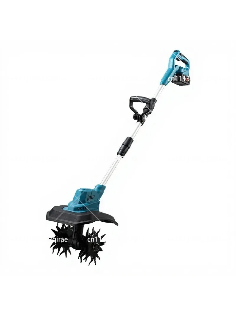 Lithium battery micro-tiller four knife head scarifier agricultural tiller small household