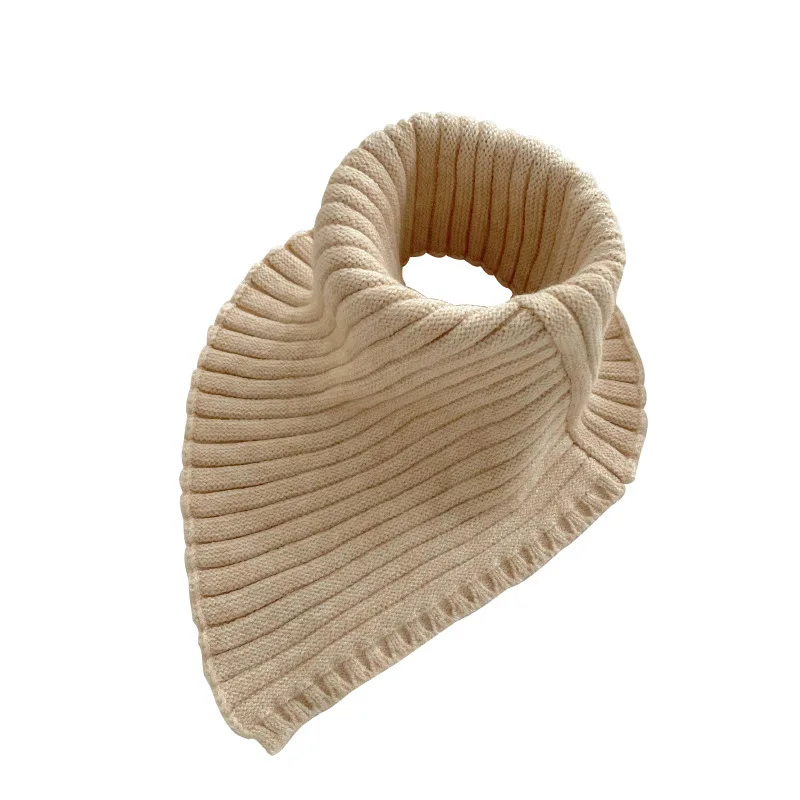 Autumn and Winter New Neck Cover Korean Edition Versatile Solid Color Warm Neck Protection Elastic Knitted High Neck image 5