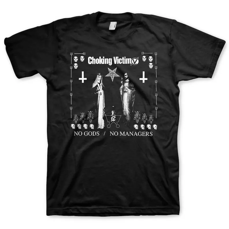 

Choking Victim No Gods No Masters Classic Adult T-Shirt