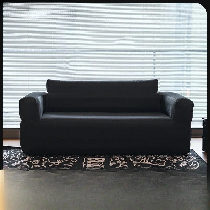 Outdoor double inflatable sofa, portable outdoor camping picnic air bed