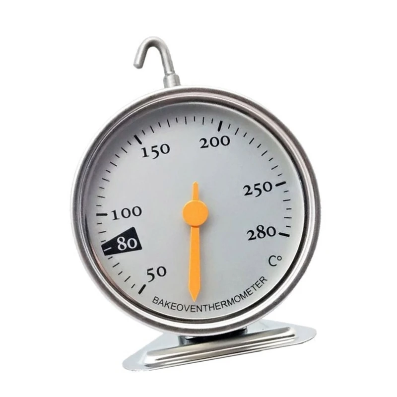 Universal Oven Temperature Featuring Heat Resistant Metal Housing with Clear Scale Designs for Home Bakers