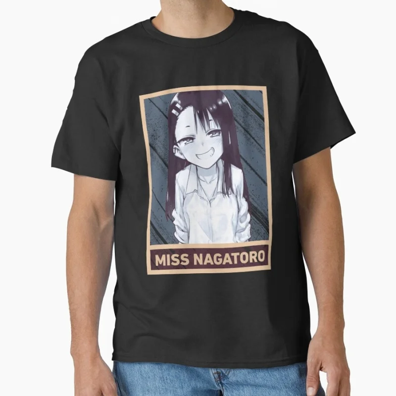 1030 Dont Toy With Me Nagatoro Hayase Gift for Anime lover 100% cotton Y2K clothes O -Neck Short Sleeve Graphic T-Shirt S-6XL