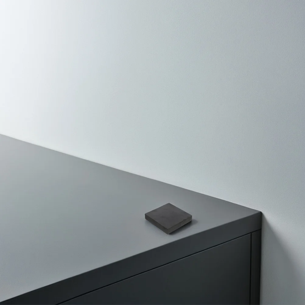 4 قطعة منصات المطاط المضادة للاهتزاز لجهاز المشي الحد من الضوضاء الملطف حصيرة المعدات عزل الأسود الصوتية التخميد الحصير #1