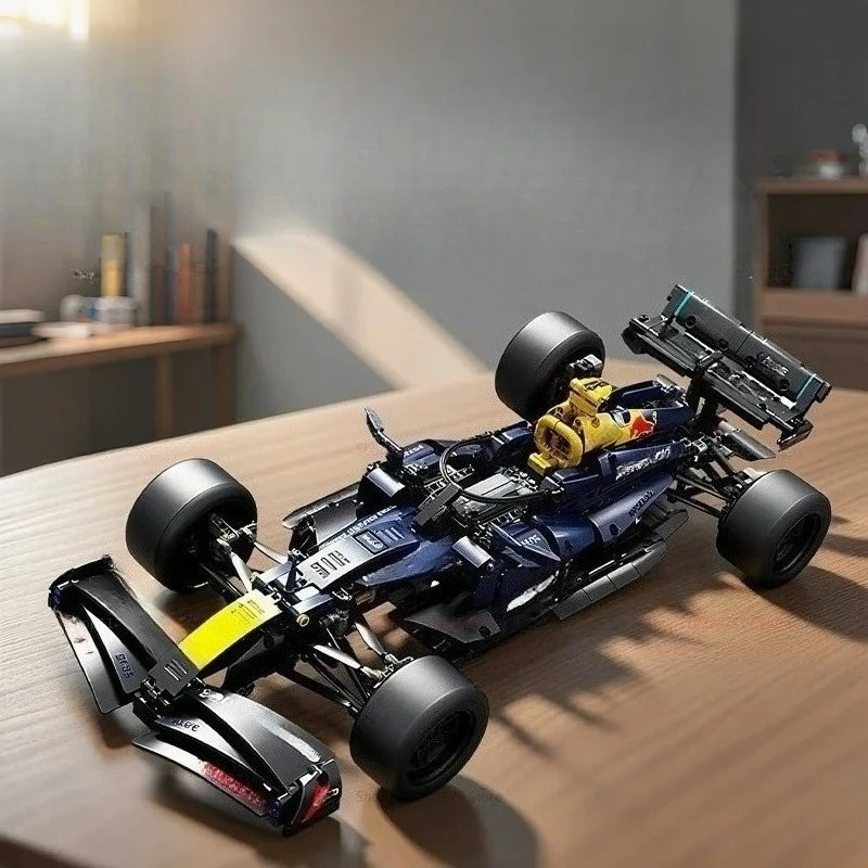 جديد التقنية بولي سباق السيارات 42206 1639 قطعة مجموعة الآلات اللبنات التجمع نموذج سيارة الطوب الكبار هدية الكريسماس لعبة #4