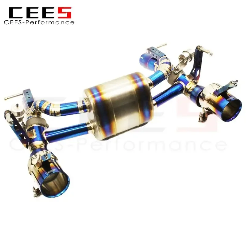 CEES Catback Exhaust For Ferrari 488 2015-2019  Tips Exhaust Pipe High Performance Car Tuning Exhaust System Escape