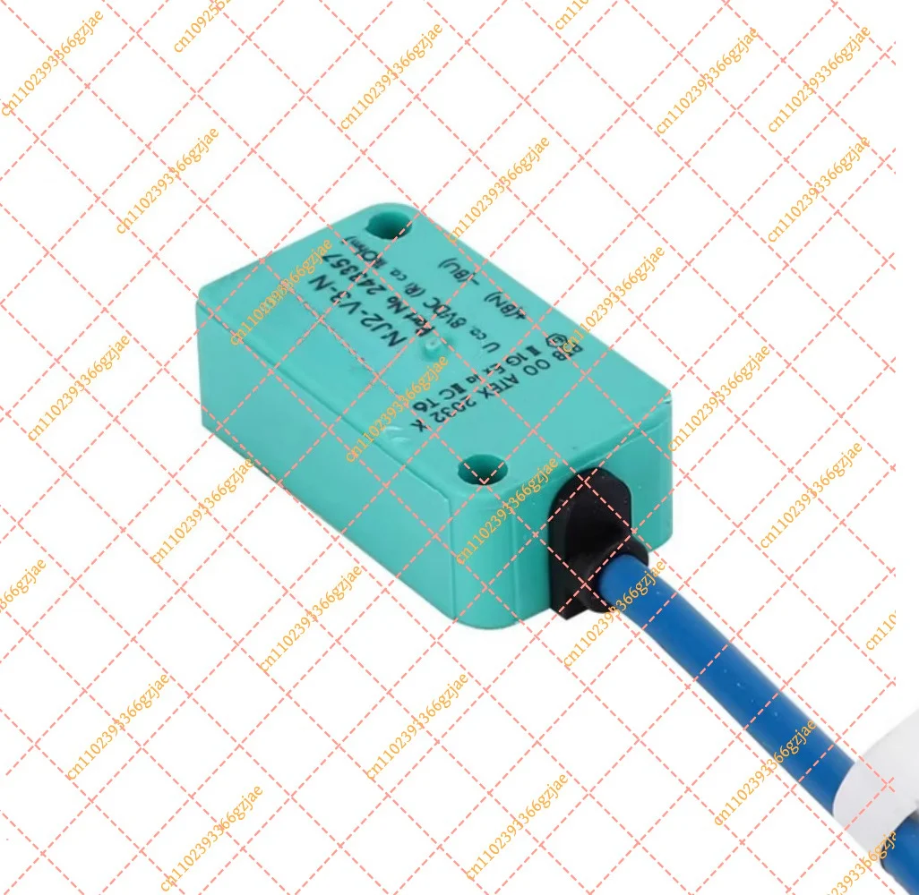 2Pcs Explosion-Proof Proximity Sensor Switch, NPN DC 3-Wire Inductive Replacement for Automation