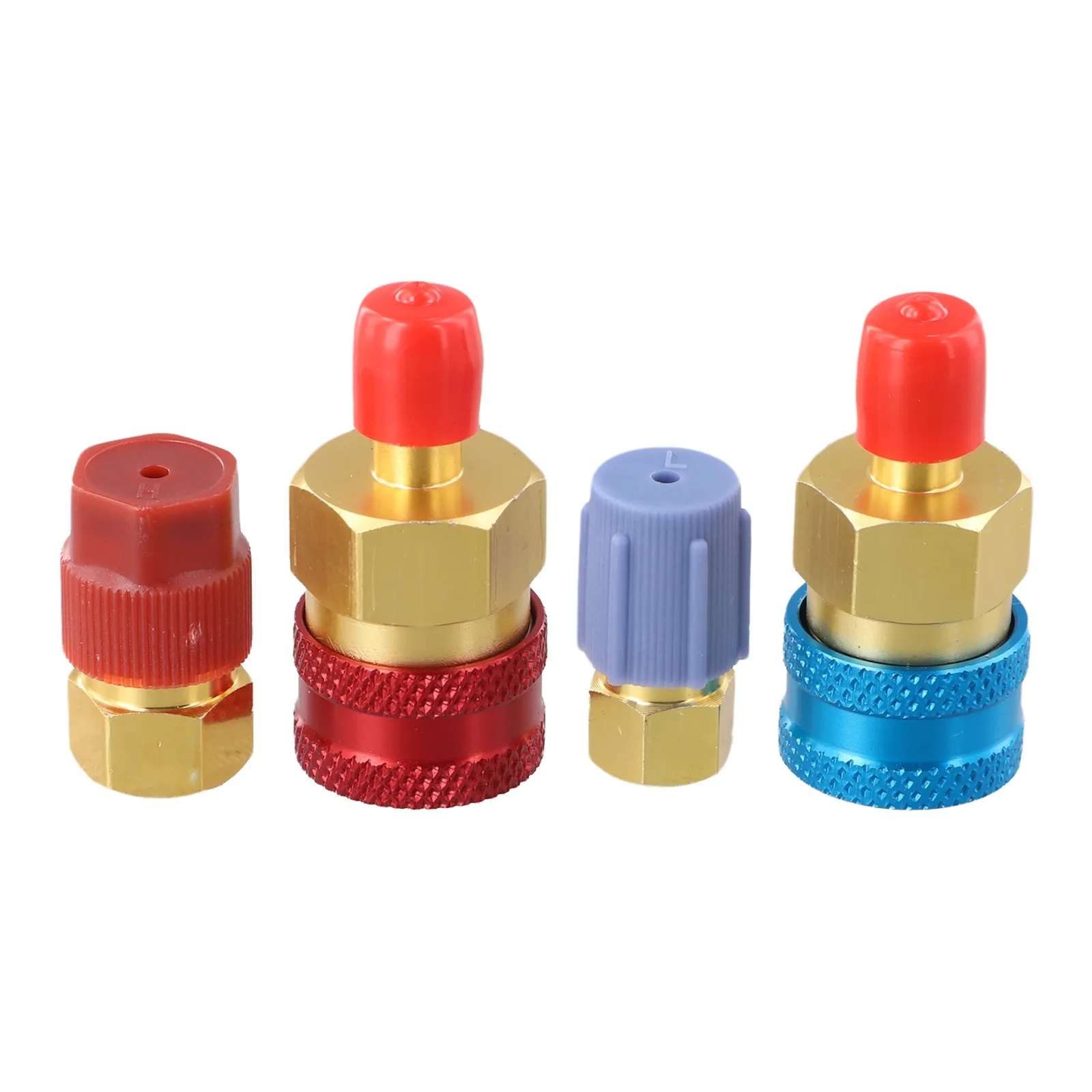 Easy Disassembly Car A/C A/C Charging Adapter Ergonomic Knurled Grip High Performance Leak-proof Easy Disassembly