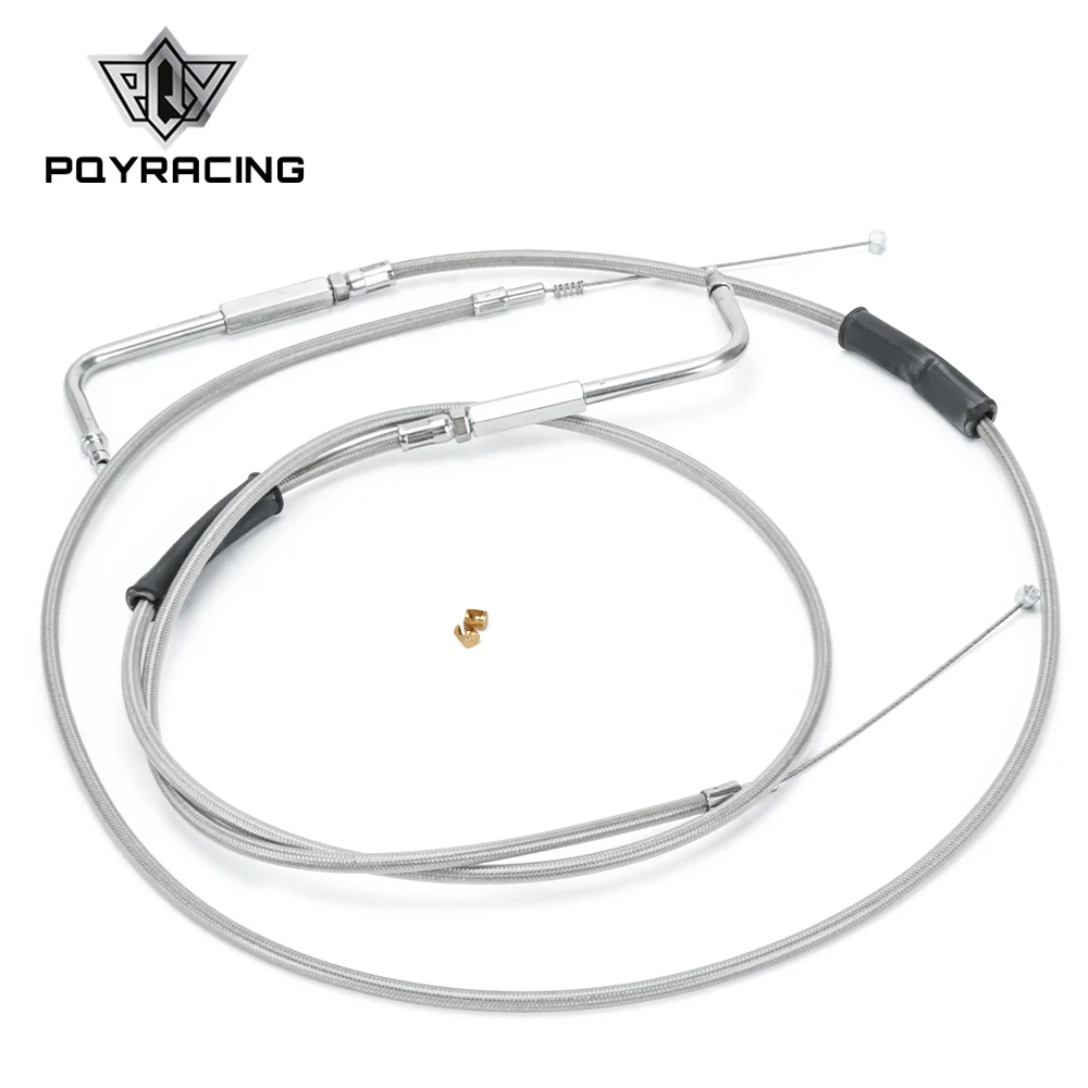 

42" Throttle and Idle Cable Set For Harley-Davidson Dyna Heritage Softail FXST FXD FLT XL