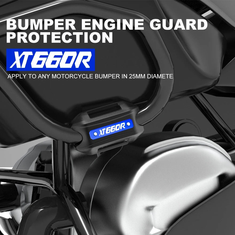 

XT660R Motorcycle Rcing Engine Crash bar Protection Bumper Decorative Guard Block FOR YAMAHA XT660X XT660XR XT660 R/X/XR XT 660