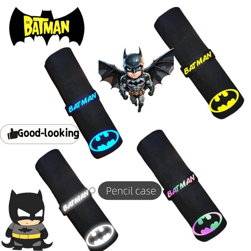

New Batman Creative High-Style Cartoon Character Waterproof Large-Capacity Pencil Case for Primary and Secondary School Students