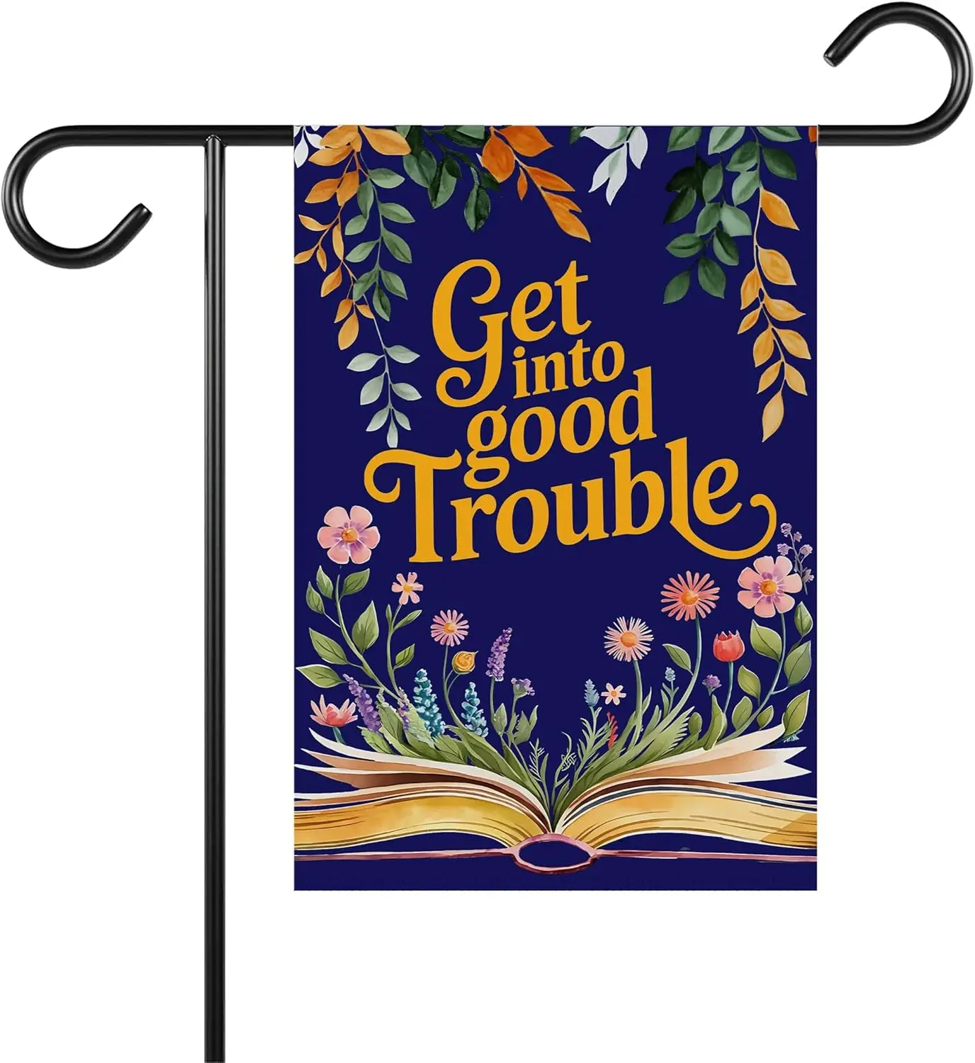 احصل على علم حديقة مشكلة جيدة - علامة مضادة للماجا - علامة Filibuster - مضادة للحصول على الحلقات - الأمان الاجتماعي - حفظ علم الديمقراطية لدينا LLE #1