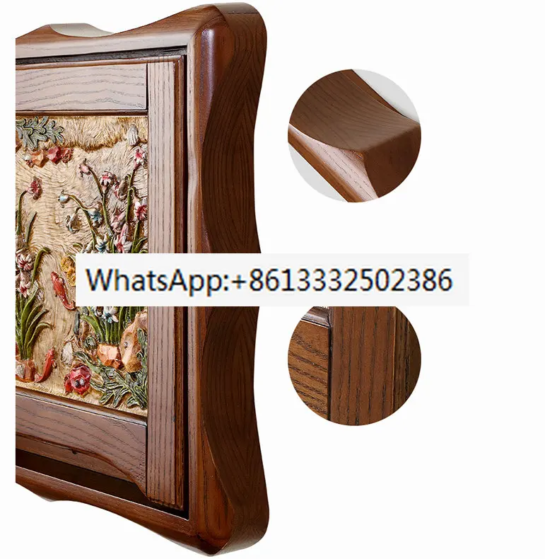 Solid Wood Furniture Shower Seat Porch Retractable Invisible Wall Chair Leather Bathroom Folding Stool Shoe Changing Stool