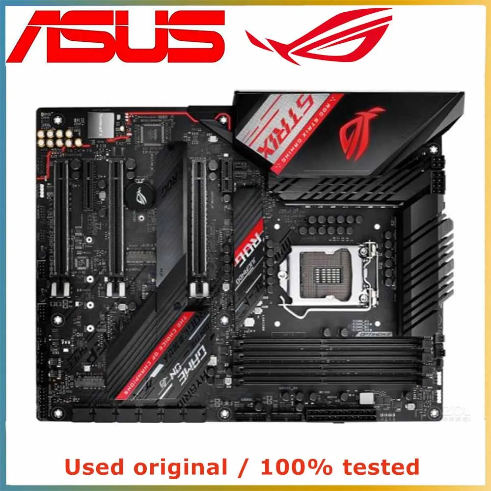 ASUS ROG STRIX Z490-H GAMING Z490H 128GB USB3.2 Type-C M.2 HDMI LGA 1200 DDR4 ATX Motherboard
