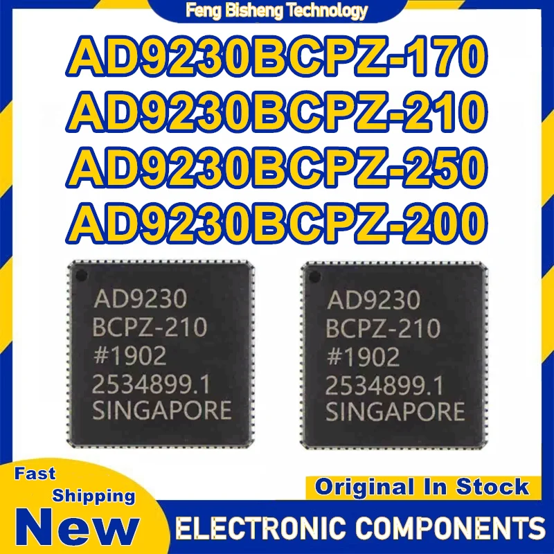 AD9230BCPZ-170 AD9230BCPZ-210 AD9230BCPZ-250 AD9230BCPZ-200 LFCSP56 IC Chip 100% New Original in stock