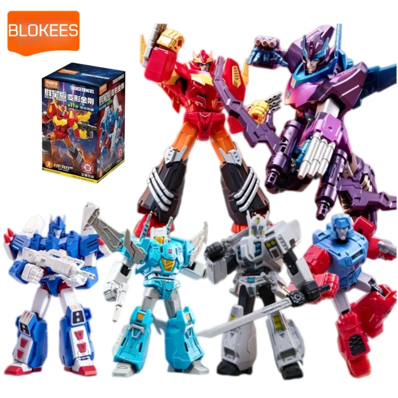 New Blokees Transformers Galaxy Version Wave 11 Light‑Seeking Journey Buildable Action Figure Assembly Toy for Collection Gift