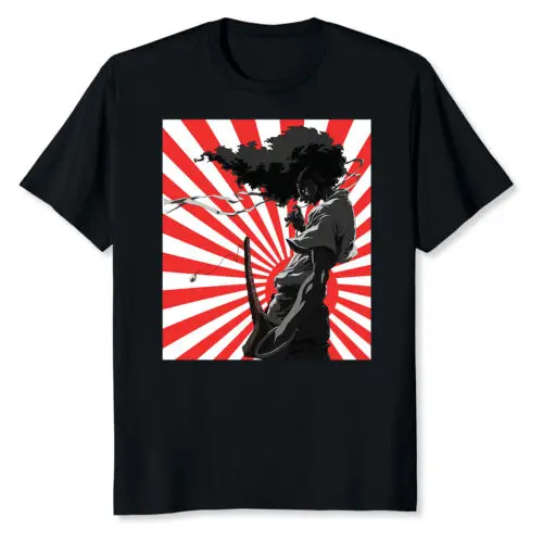 Afro Samurai Essential Design Gift Idea Premium T-Shirt Size S-5XL