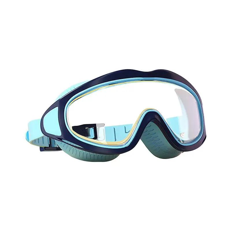 Wide View Swimming Goggles No Leaking Comfortable Clear Diving Glasses Swim Eyeglasses Swimming Accessories For Junior Youth