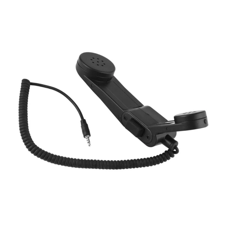 H250 Handheld Speaker Microphone Push To Talk Hand Microphone Ergonomic Handheld Speaker Microphone Simple to Use Dropshipping