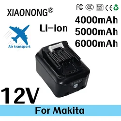 12V 4000mAh/6000mAh Rechargeable Battery Power Tools for Makita BL1016 BL1041B BL1021B MT01Z FD07Z PH05Z PH04Z RJ03Z SH02Z FD06Z