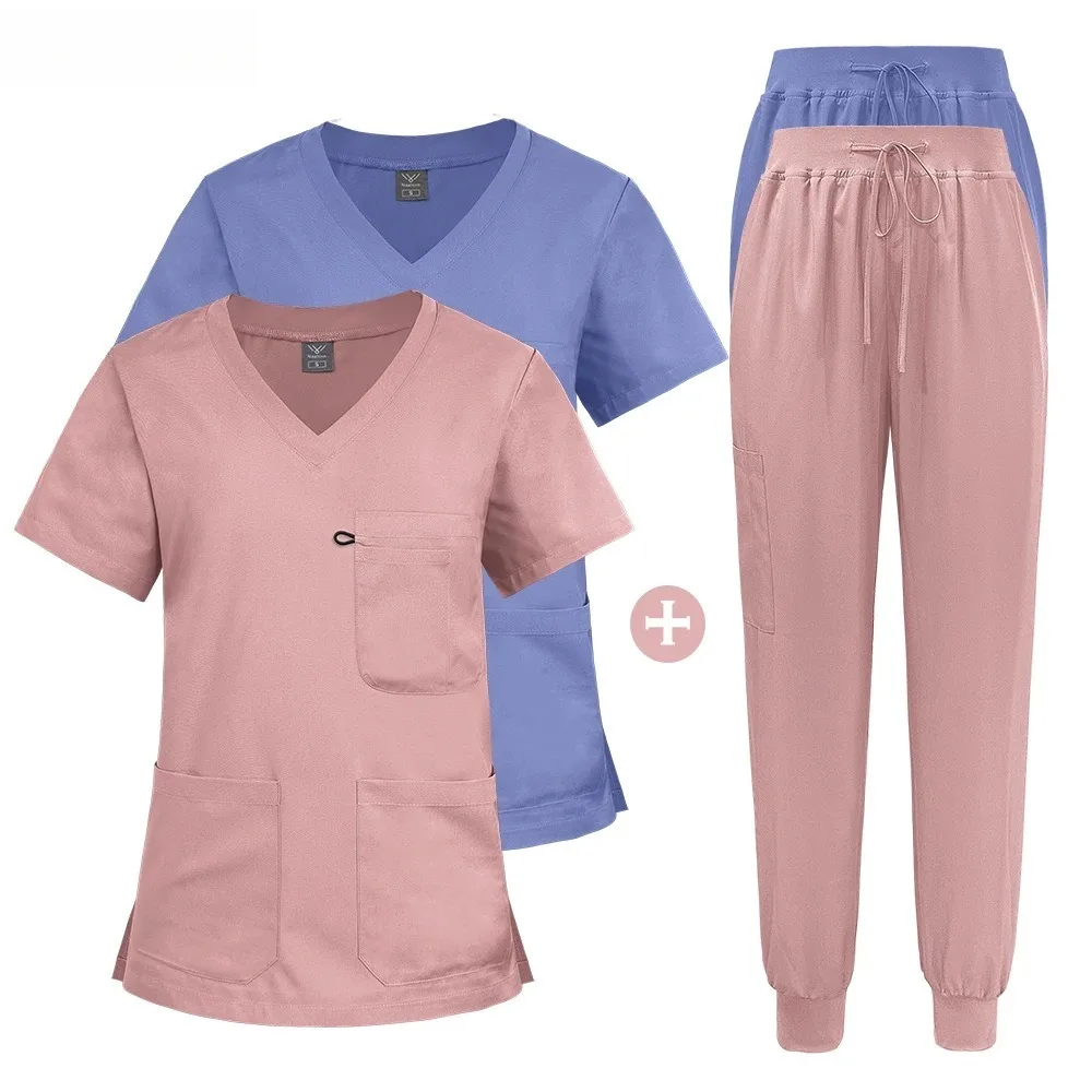 

Unisex Scrubs Set Student Doctor Handwashing Uniform Work & Home Outerwear Loungewear