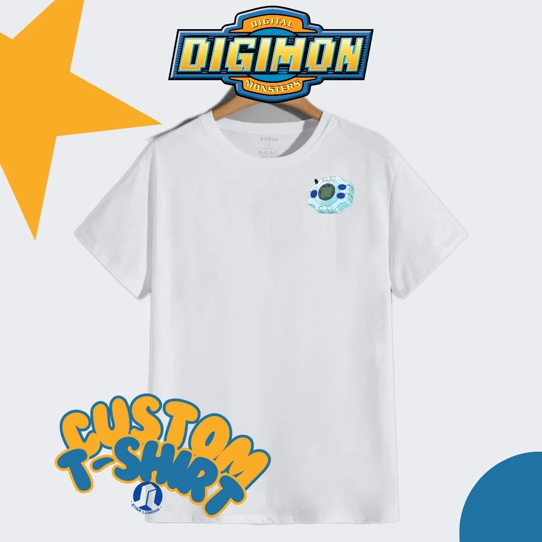 T-Shirt Anime Digimon Agumon Unisex