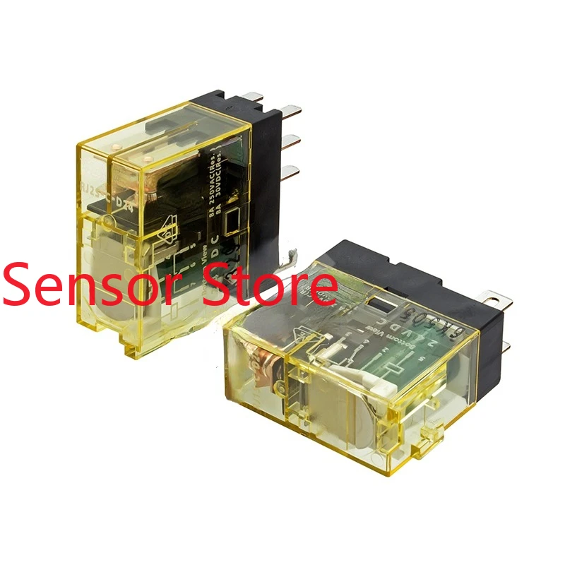 5PCS Small Relay RJ1S-C-D24 RJ2S-C-D24 D12 RJ1V RJ2V Select