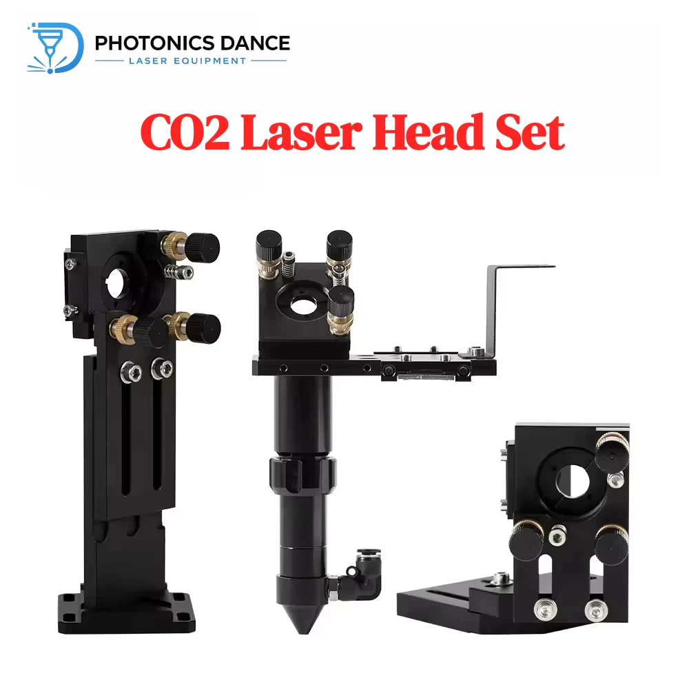 CO2 Laser Head Set Focus Length 50.8/63.5/101.6mm D20 Integrative Mount for Laser Cutting Engraving Machine