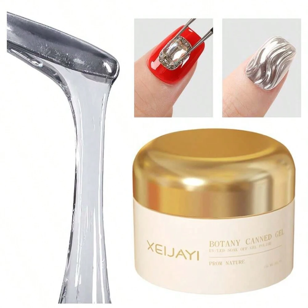 جل تمديد اليد الشفاف غير اللاصق ثلاثي الأبعاد لتشكيل النحت ونحت فن الأظافر جل صلب للأظافر المزيفة 15 مل #3