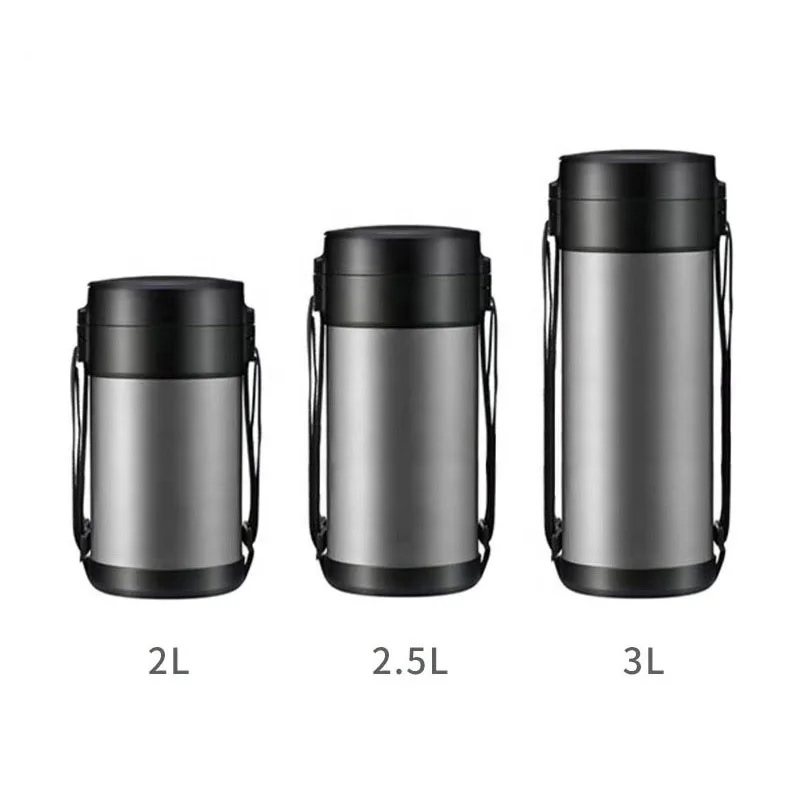 

Stainless Steel 2500ml Cheap Vacuum Food Storage Jar Bpa Free Sublimation Lunch Box with Vent