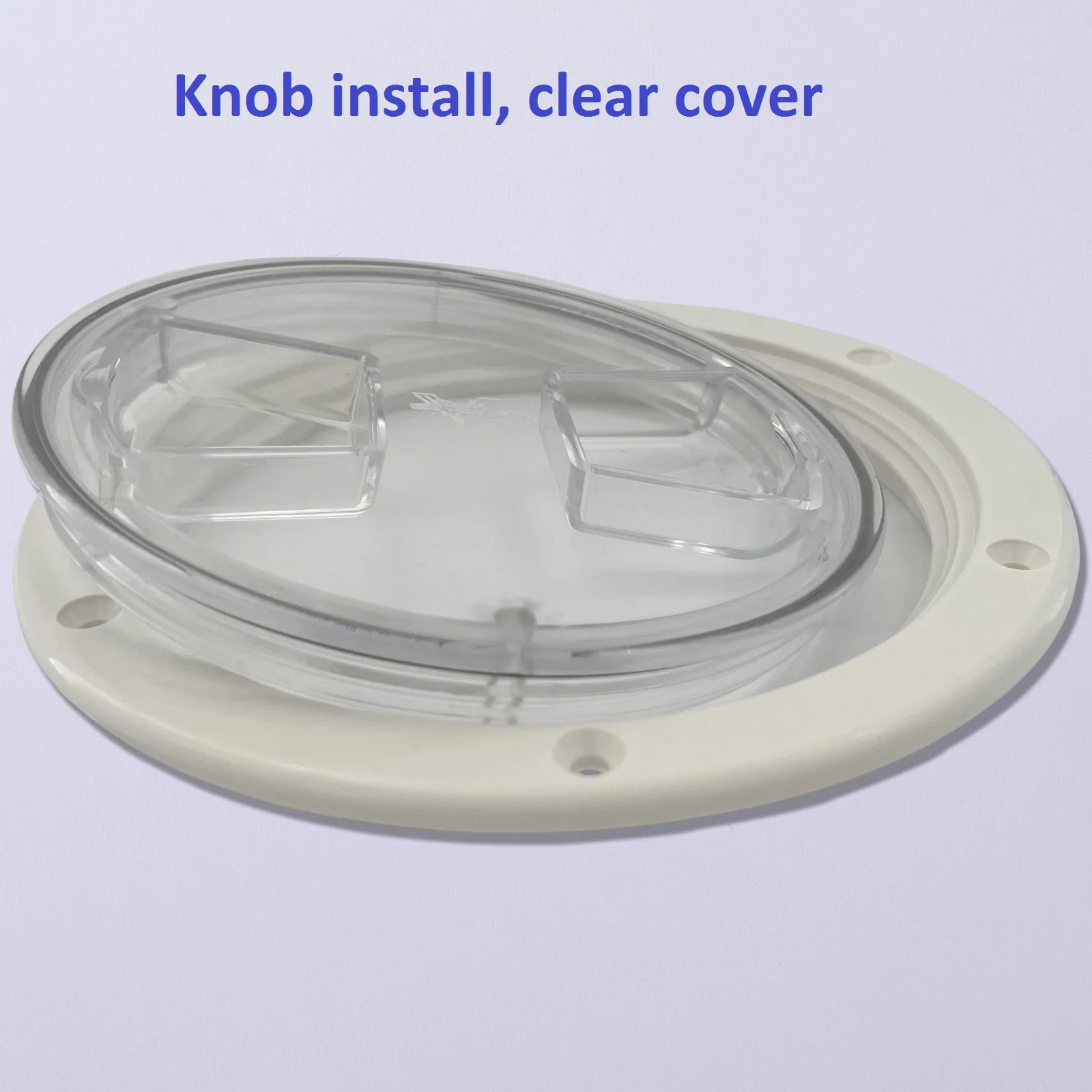 Boat Hatch Cover Nylon Anti Slip Hand Hole Clear Cover Hatchway Deck Inspection Work Yacht Marine Tugboat Parts 4 6 Inches