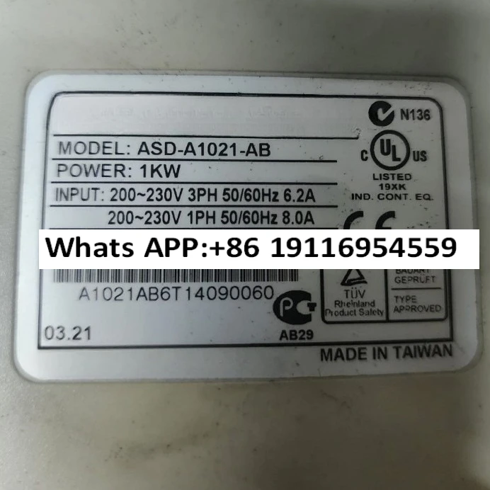 ASD-A1021-AB Servo …