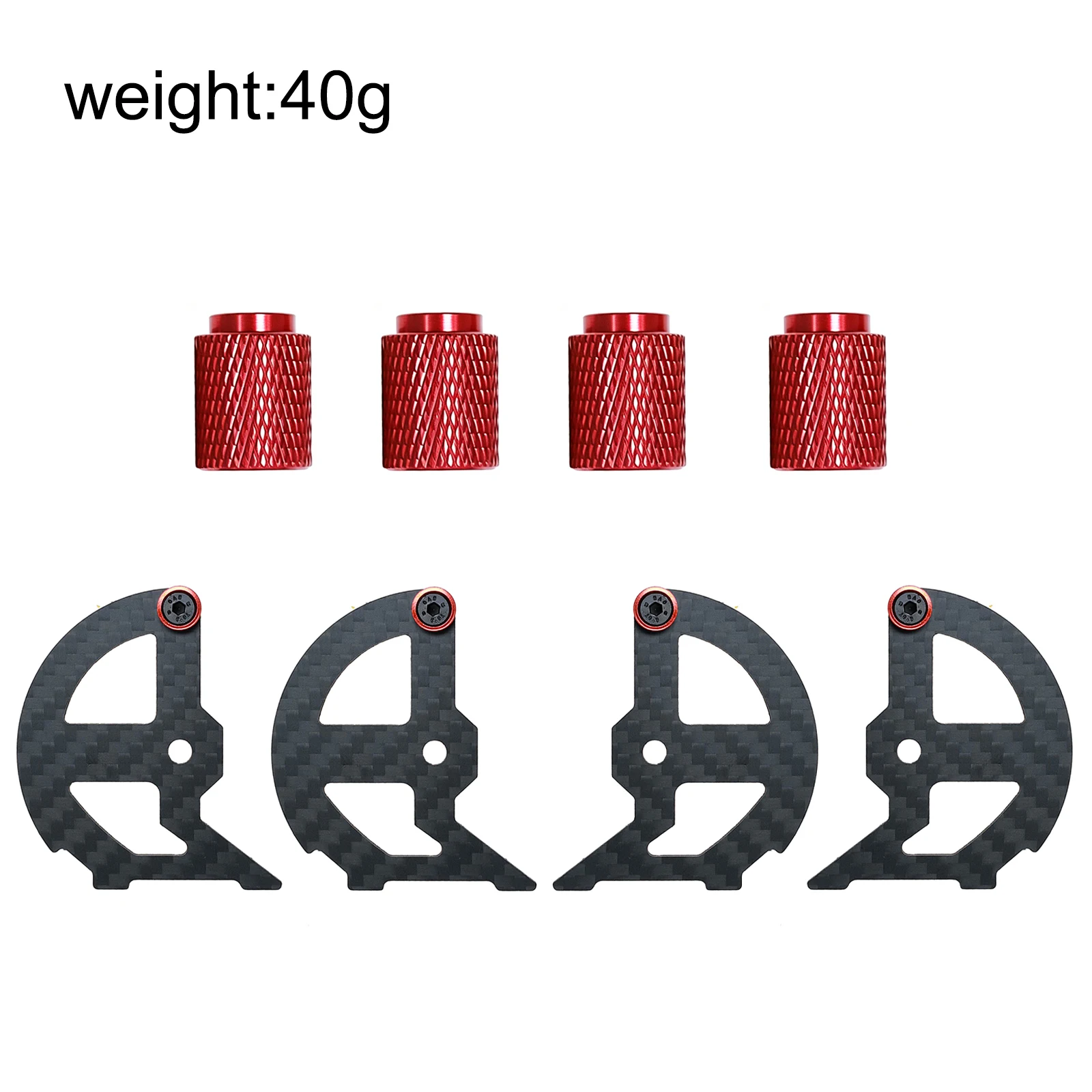 Carbon Fiber RC Car Setup Tool RC Tire Balancer Professional Tire Balance Adjustment Tool For 1/10 RC Drift Touring Buggy Car