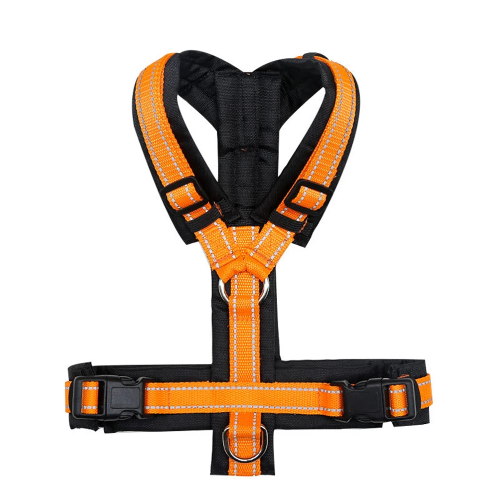 Dog Harness No Pull Breathable Reflective Safety Harnesses Vest For Medium Large Dog Vehicular Lead Walking Running Pet Supplies