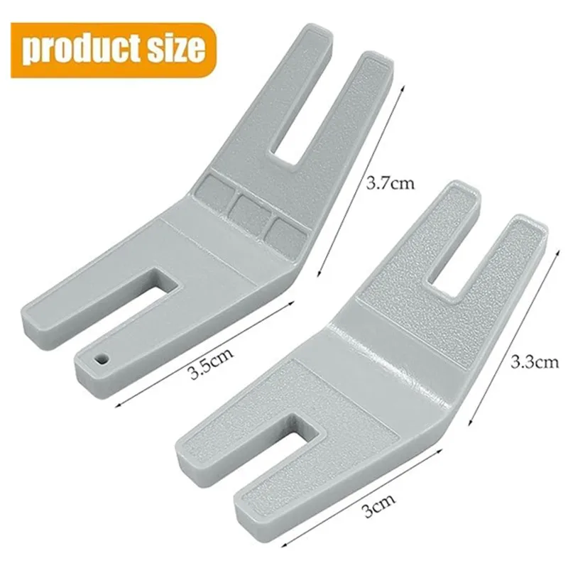 1szt/2PCS Bulky Seam Jumper Hump Jumping Button Clearance Plate Stopka do masywnych dżinsów i obszywek części maszyn do szycia