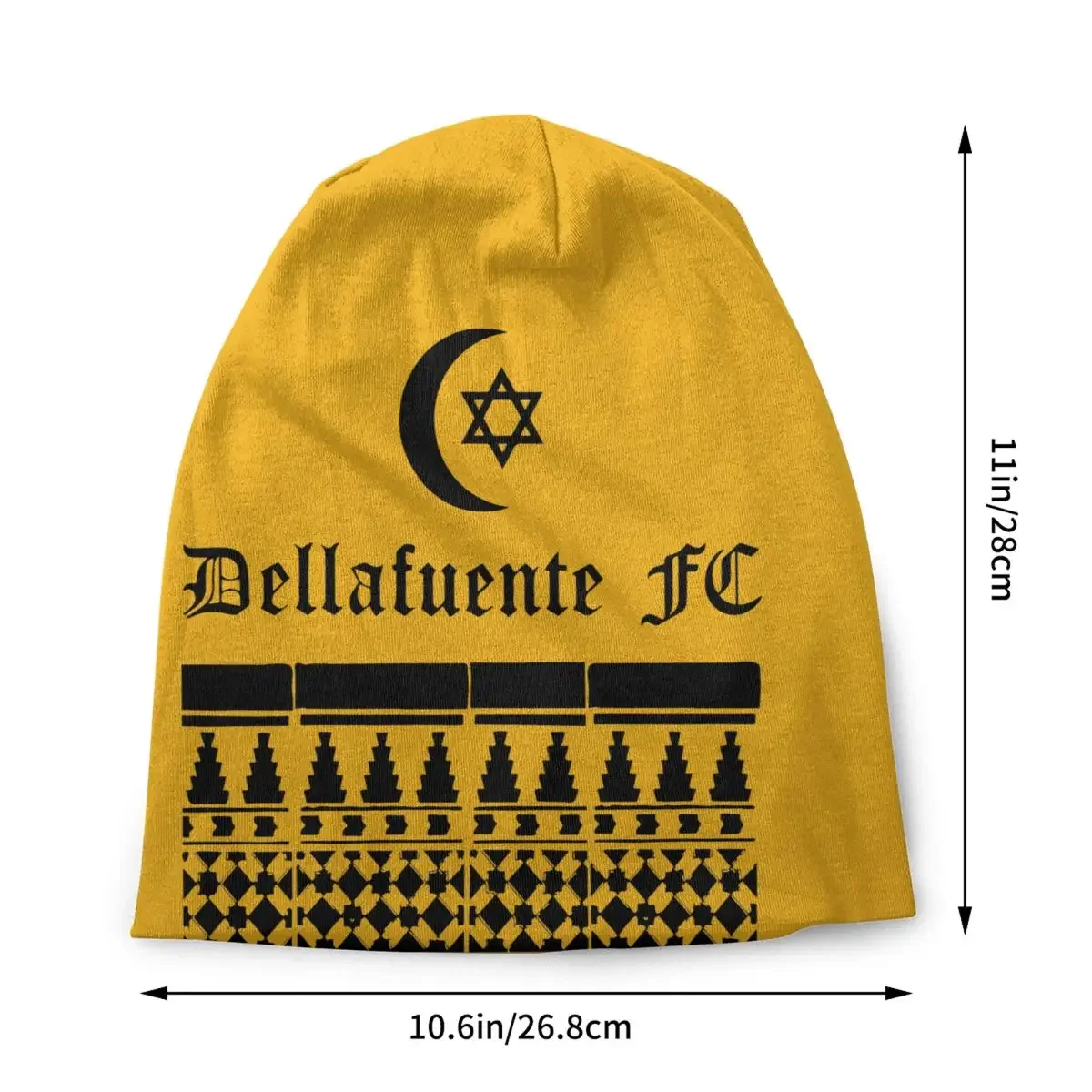 Spanish Rapper Rock Dellafuente Bonnet Hats Hip Hop Knitted Hat For Men Women Winter Warm Skullies Beanies Caps