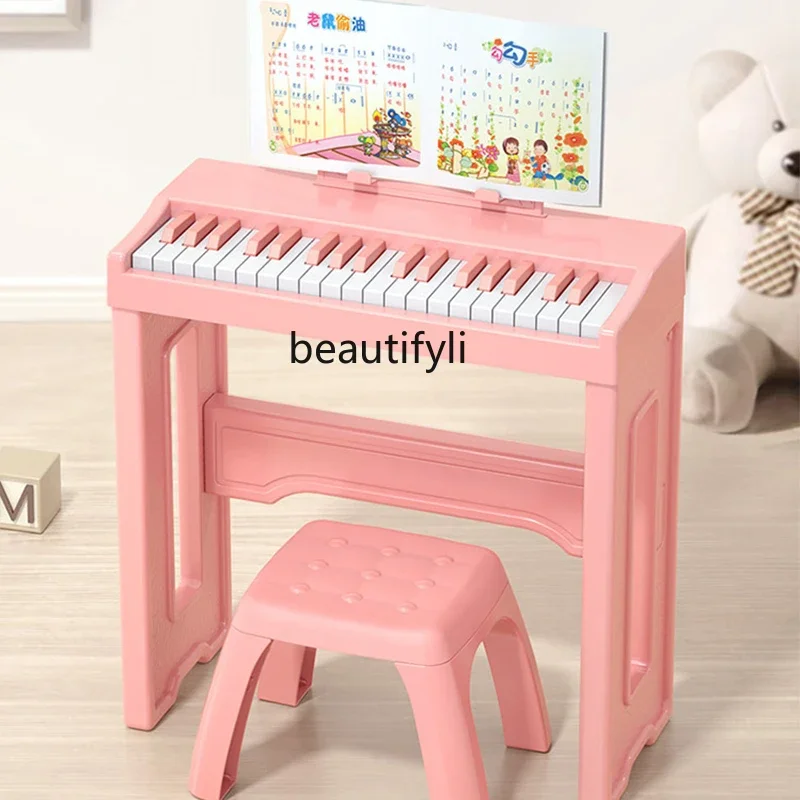 Electronic organ children's beginner piano toy girl baby musical instrument toddler can play girl