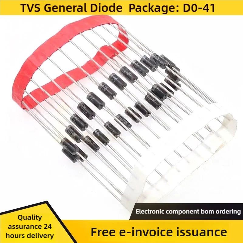 R2000, R3000, R4000, R5000 DO-41 High-Voltage Silicon Rectifier Through-Hole TVS General-Purpose Diodes